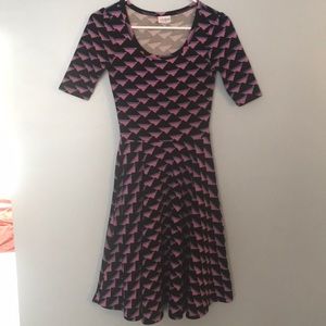 LuLaRoe Nicole dress size XS